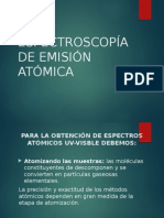 Espectrocopía de E.A