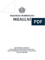 BUKU; Pedoman Pembinaan Muallaf