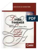 Manual LB - Franceză XI L2 Corint