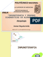 Inmunoterapia Dr. Immer Noyola Avila