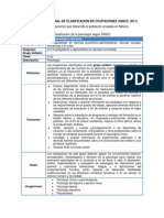 Perfil y Competencias Del Psicólogo