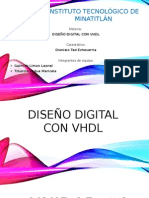 Diseño digital con VHDL en el Instituto Tecnológico de Minatitlán