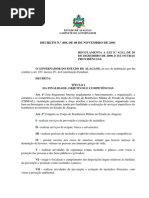 Decreto no 0408- de 08.11.01