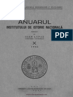 Anuarul Institutului de Istorie Naţională, Volumul 10, 1945