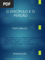 o Discípulo e o Perdão