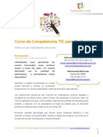 Curso de Competencias TIC para Profesores