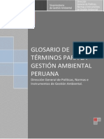 Glosario de Terminos Ambientales