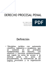 1. Derecho Procesal Penal. Conceptos Generales y Principios