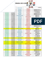 Calendario Leones Tv 2015 2016 Docx