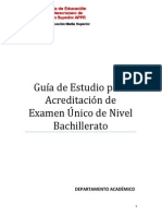 Guía para ingresar al bachillerato