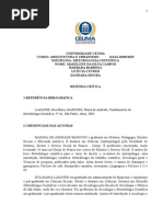 Metodologia Cientifica - Resenha LAKATOS