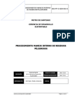 Anexo D Procediemiento Manejo Interno de Residuosmanejo Interno de Residuos Peligrosos