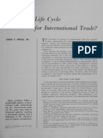 A Product Life Cycle For International Trade?: National Trade (Cambridge: Harvard University Press, 1966)