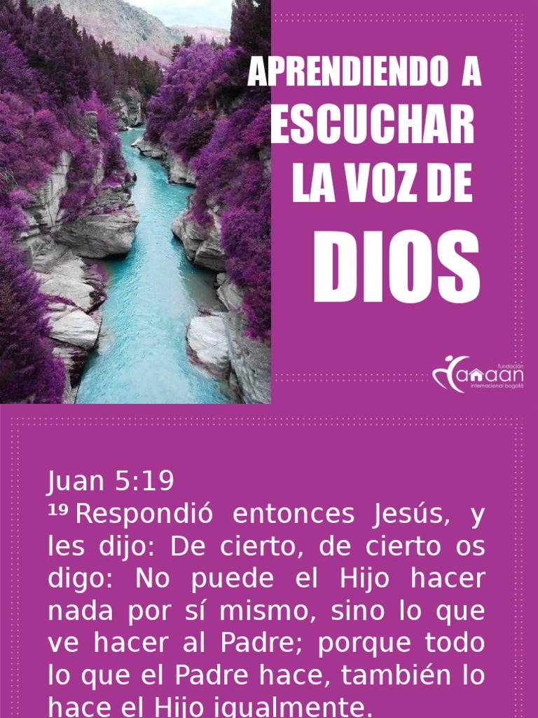 Escuchar la Voz de Dios en Oración | PDF | Jesús | Cristo (título)