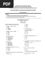 Latihan Soal Unpar