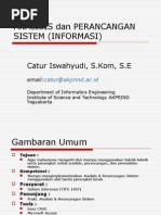 analisis perancangan sistem informasi