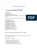 Consumible Epson T127120: Respuesta: Diferencias Entre Cartucho 126 y 127 Epson
