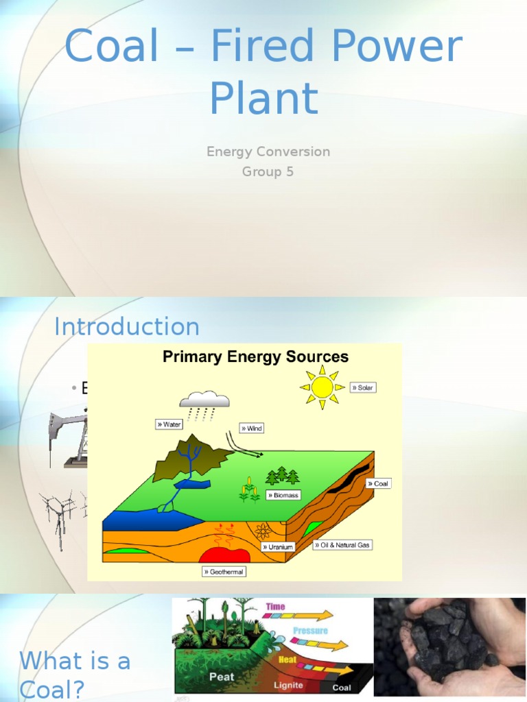 Coal-Fired Power Plant | PDF | Coal | Turbine