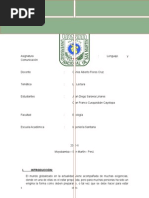 Temática Comunicación-LA LECTURA