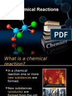 chemical reactions revision