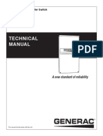 RTS Automatic Transfer Switch - Technical Manual - GENERAC PDF