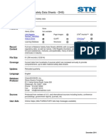 MSDS-OHS (Material Safety Data Sheets - OHS) : Subject Coverage File Type Features