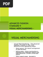 Advanced Fashion: Standard 9 Visual Merchandising