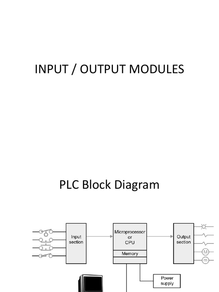 Input Modules | PDF | Programmable Logic Controller | Input/Output