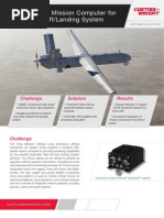 Low SWaP Mission Computer for UAS Takeoff Landing System Case Study