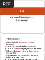 Extensible Markup Language