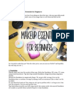 Makeup Talk: Makeup Essentials For Beginners: 1. Foundation