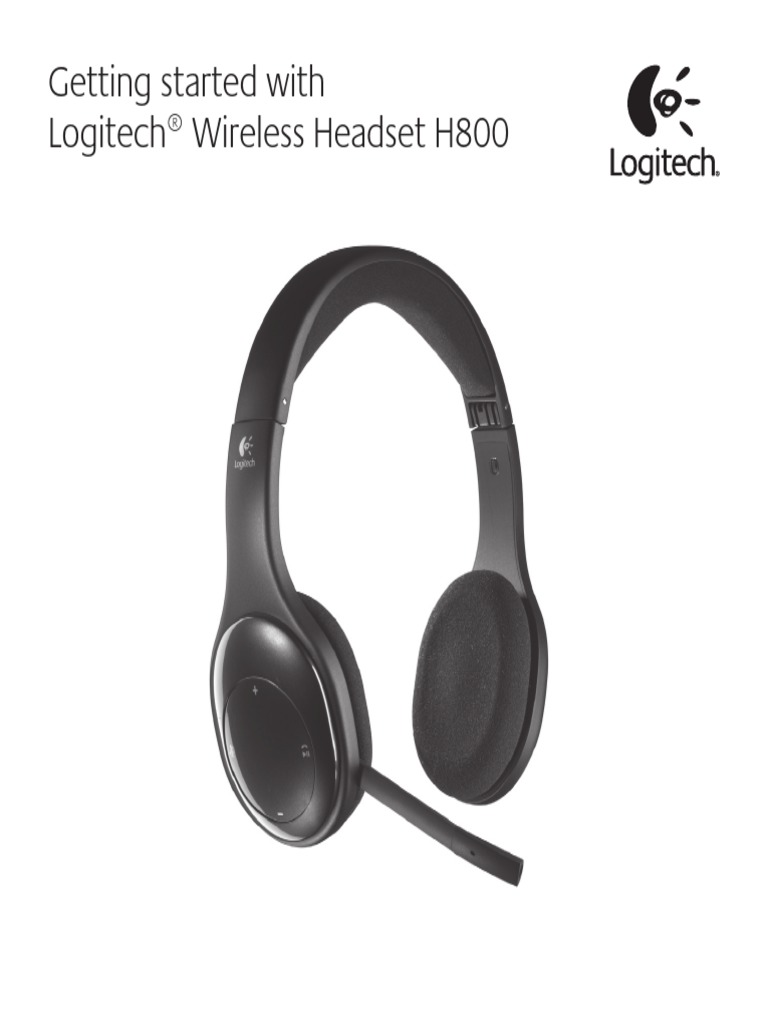 Getting started with Logitech® Wireless Headset H800 | Headphones