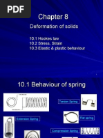 Deformation of Solid