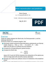 Lecture 5: Wavefront Reconstruction and Prediction: P.r.fraanje@tudelft - NL