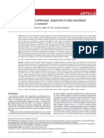 Estudio Efecto Ergogénico Cafeína y Bicarbonado Sódico en Remeros de Élite