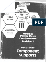 ASME Boiler and Pressure Vessel Code, Section III NF, Editio