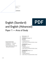 2014 HSC English p1 STD Adv