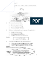 D. Answer ALL Questions. Section A (15 Marks) Questions 1 and 2