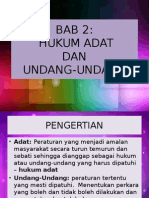 Bab 2 Hukum Adat & Undang-Undang