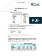 Plan Vial Departamental LIMA