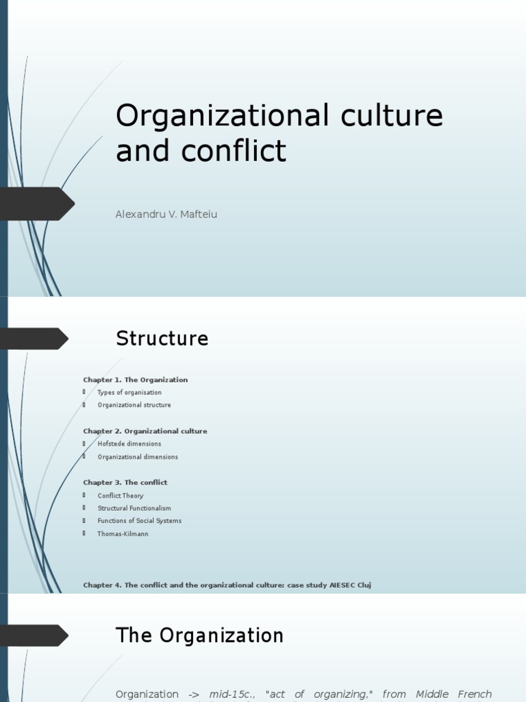 Culture Conflict in NGOs: AIESEC Case Study | PDF | Non Governmental ...