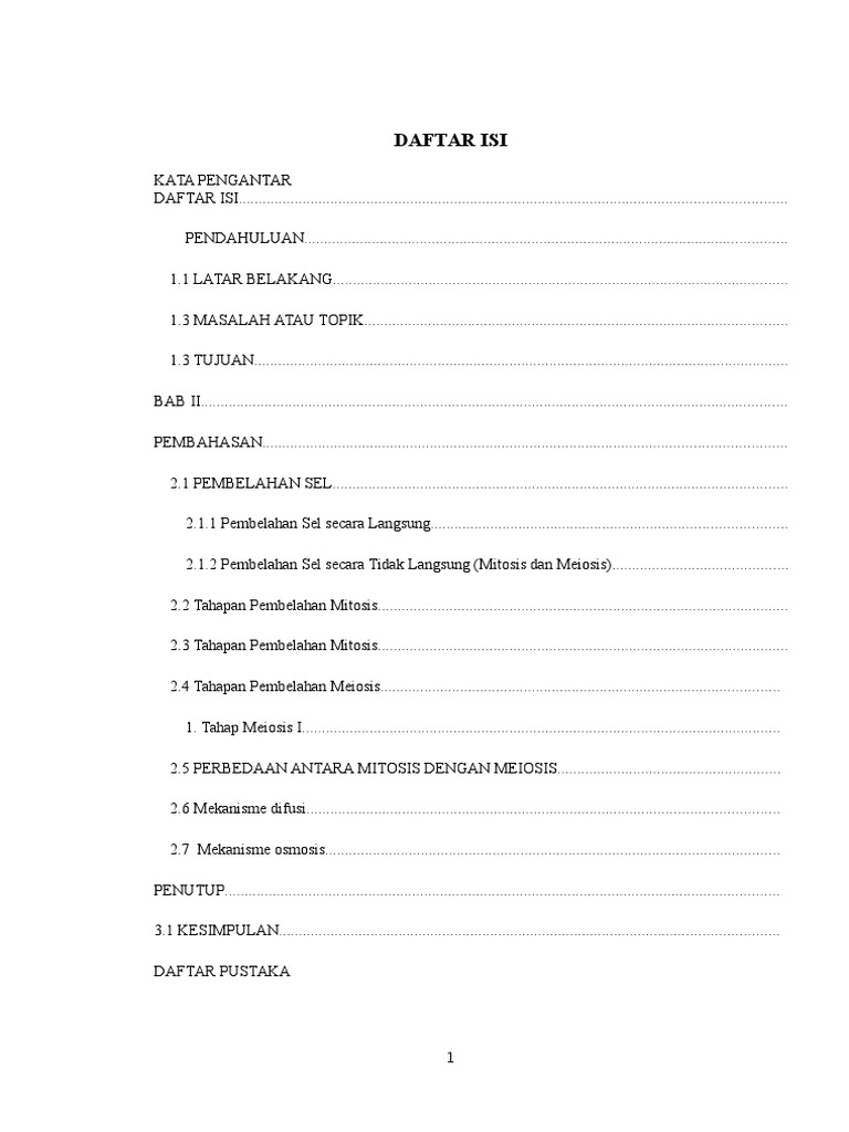 Makalah Pembelahan Sel Docx