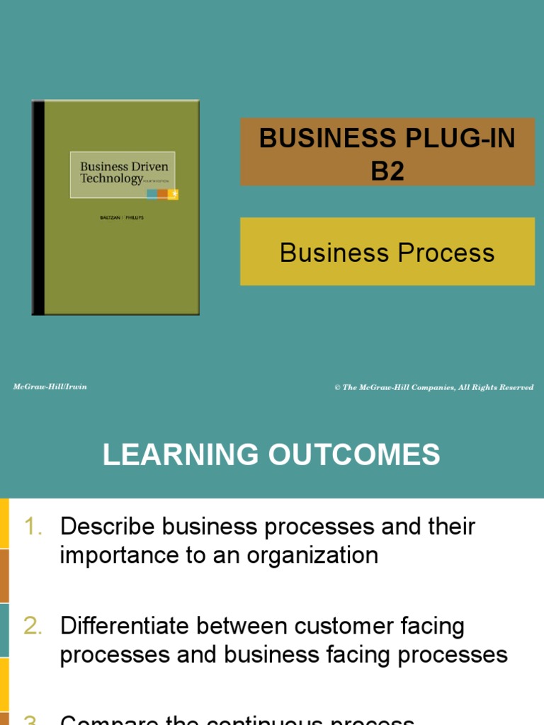 Chap 002 | Business Process Management | Business Process