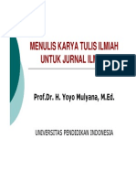 Panduan Menulis Jurnal Ilmiah PDF