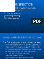 Visual Inspection of metal