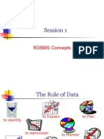 RDBMS Concepts and SQL Server Introduction