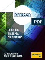 Brochure de Carta de Color Precor 2