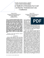 CSA-Kapur Method To Determine Ice Load Amount On Electric Transmission Line Conductors