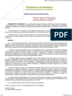 Decreto Federal 875 - Controle de Movimento Transfronteiriços de Resíduos Sólidos e Depósitos