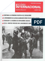 Revista Internacional - Nuestra Epoca N°8 - Edición Chilena - Agosto 1986